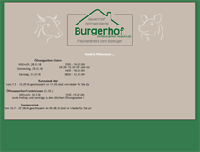 Tablet Screenshot of burgerhof-neupotz.de